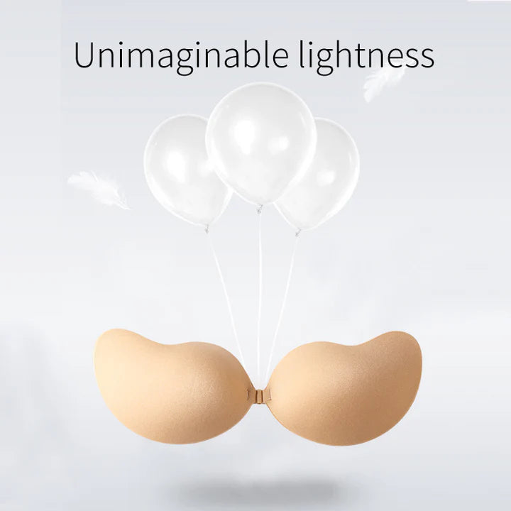 Strapless Push-Up Silicone Bra - Invisible Support