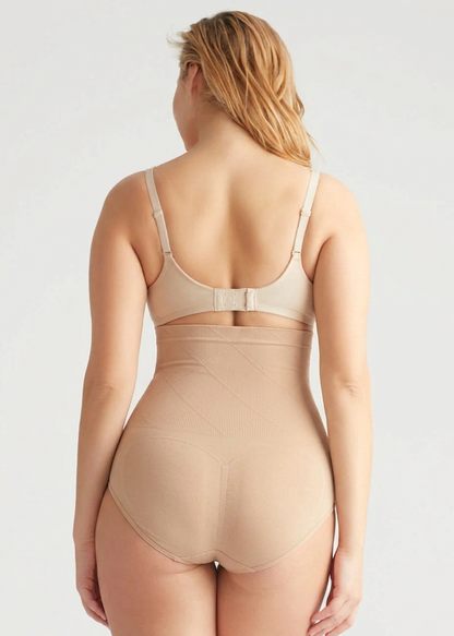 AirMesh High Waist Shaper Panty -  Breathable HoneyComb Support