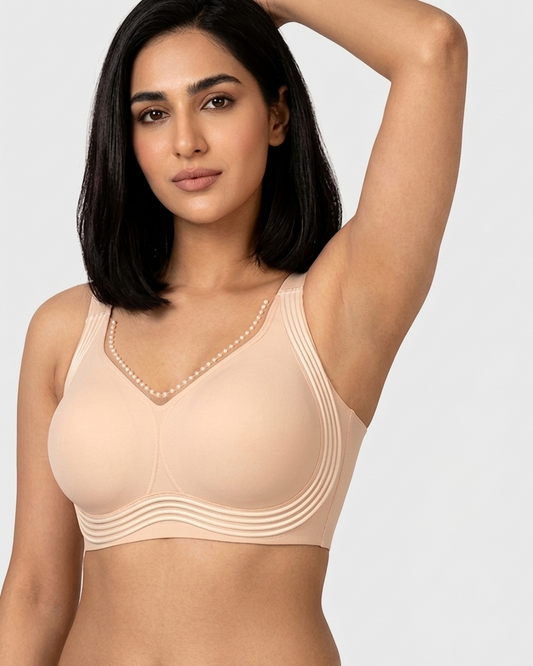 Comfortable Wireless Full Coverage Jelly Smoothing Bra